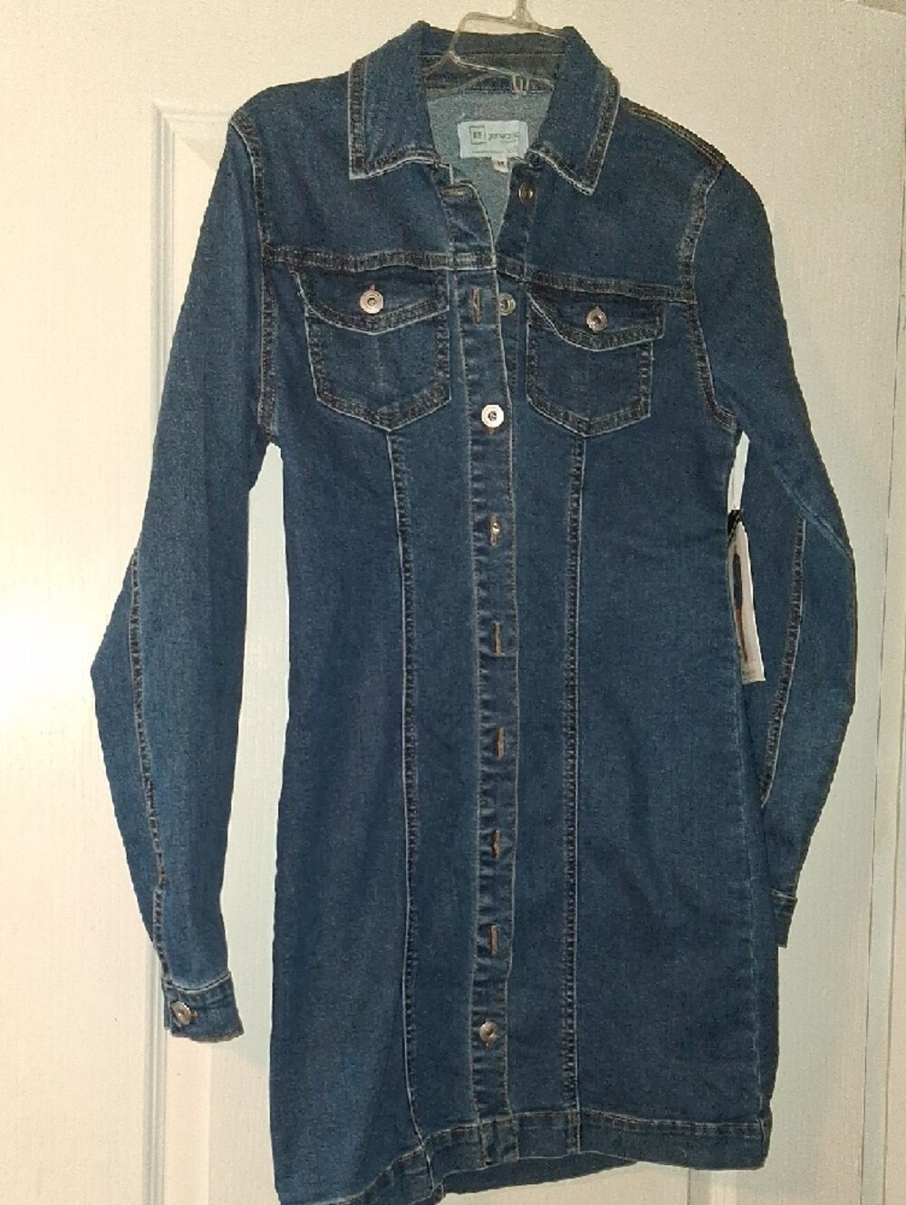 RE/Generations Denim Dress - Medium Wash - Picture 3 of 11